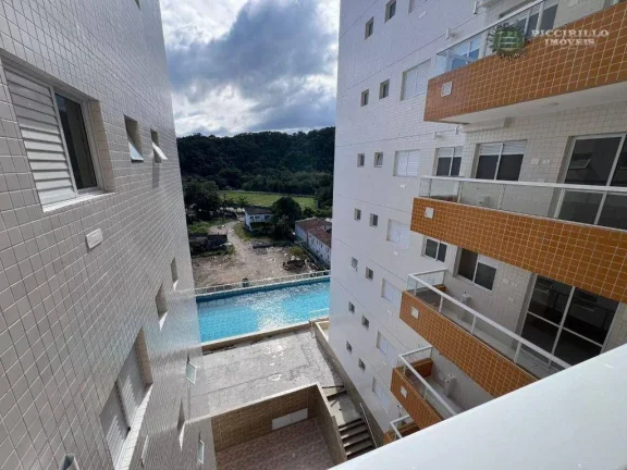 Imagem Apartamento com 2 dormitórios à venda, 60 m² por R$ 438.000,00 - Boqueirão - Praia Grande/SP