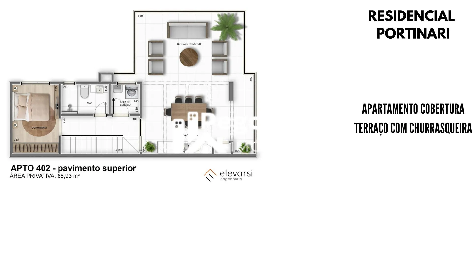 Imagem Apartamento à venda em Pinhais, Estância Pinhais, com 3 quartos, 47,82m²