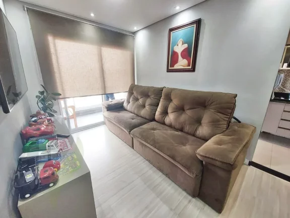 Imagem Apartamento de 2 dormitórios sendo 1 suíte, 2 banheiros, 2 vagas, com 65m² em Rudge Ramos/SBC