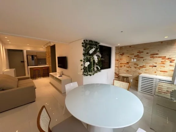 Foto do imóvel Excelente apartamento mobiliado e decorado para aluguel no Caminho das Árvores