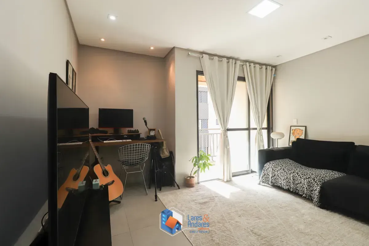 Foto do imóvel Apartamento para venda e locação em Chácara Inglesa com 1 quarto, sendo 1 suíte, 59m² em Rua Jaci