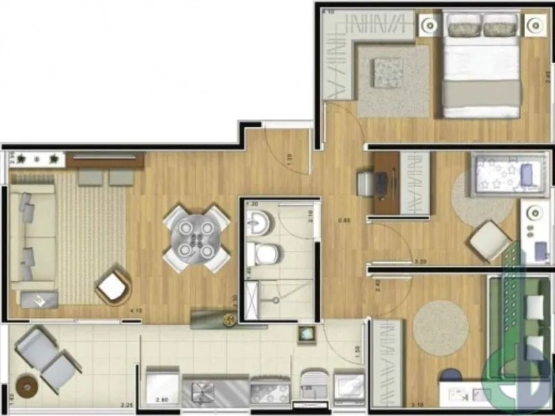 Imagem Edifício Top Life Wiew em Santo André, apartamento à venda em Santo André, apartamento em Santo André