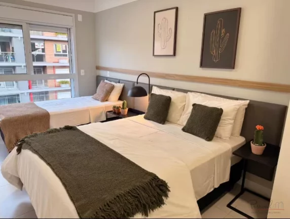 Imagem Descubra este moderno apartamento de aproximadamente 80 m², localizado no coração de Jurerê Lest...
