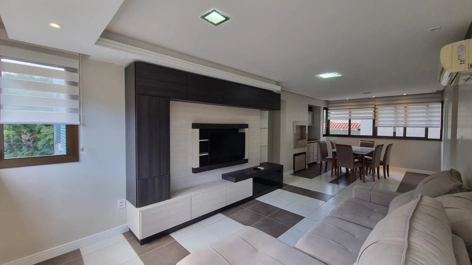 Imagem Apartamento dois dormitórios mobiliado, suíte, 86,41mq privativos, uma vaga escriturada, no bairro Higienópolis