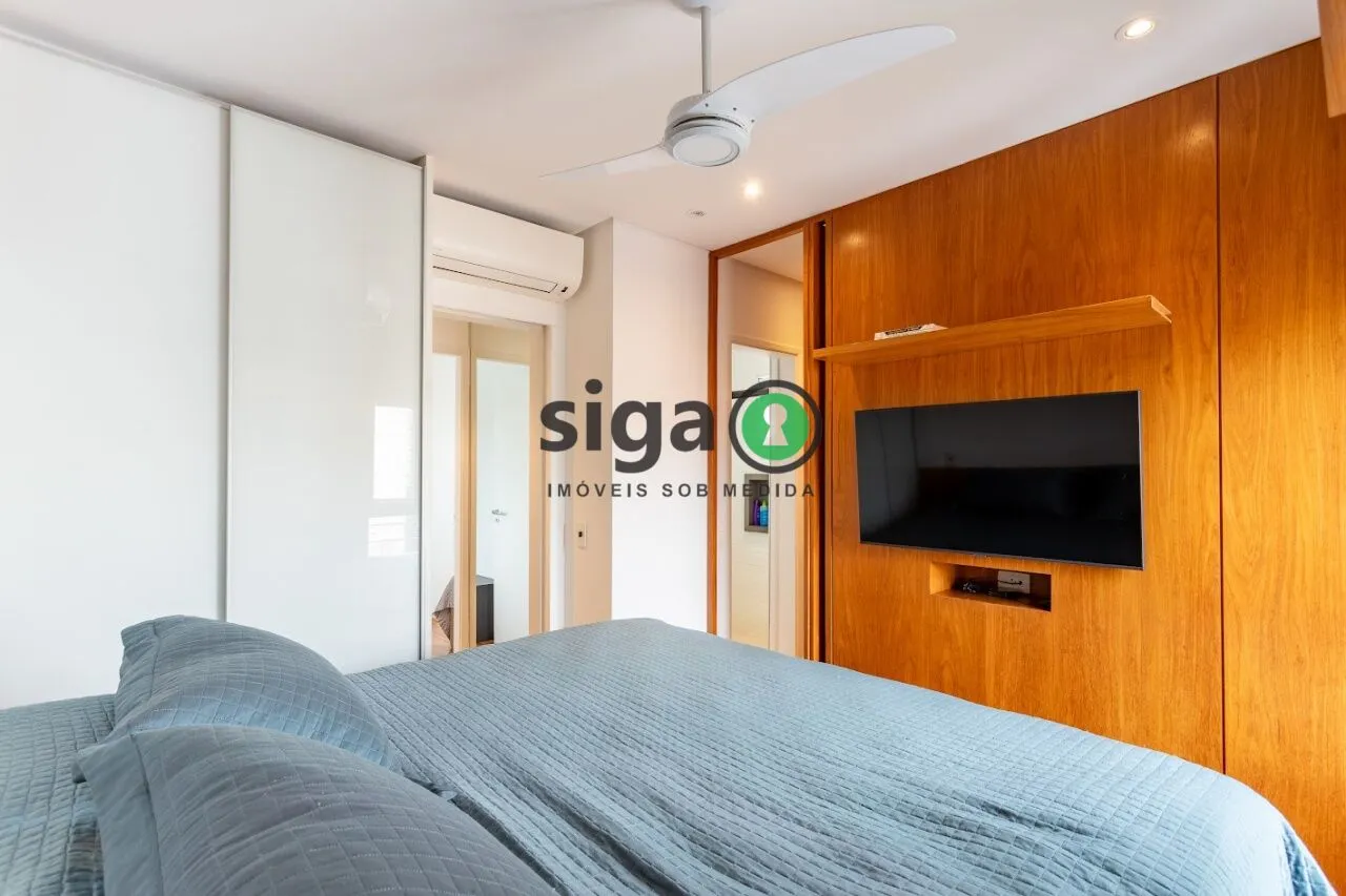 Imagem Apartamento mobiliado com 2 quartos e 2 vagas à venda na Vila Nova Conceição