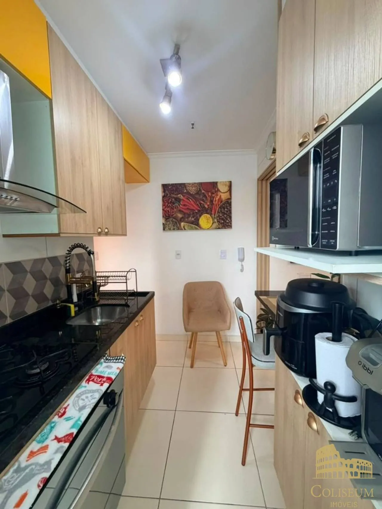 Imagem Apartamento com 1 dormitório à venda, 39 m² por R$ 325.000,00 - Boqueirão - Praia Grande/SP