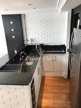 Imagem Flat disponível para venda no Condomínio Edifício Loft São Paulo II, com 75m², 1 dormitório e 2 vagas