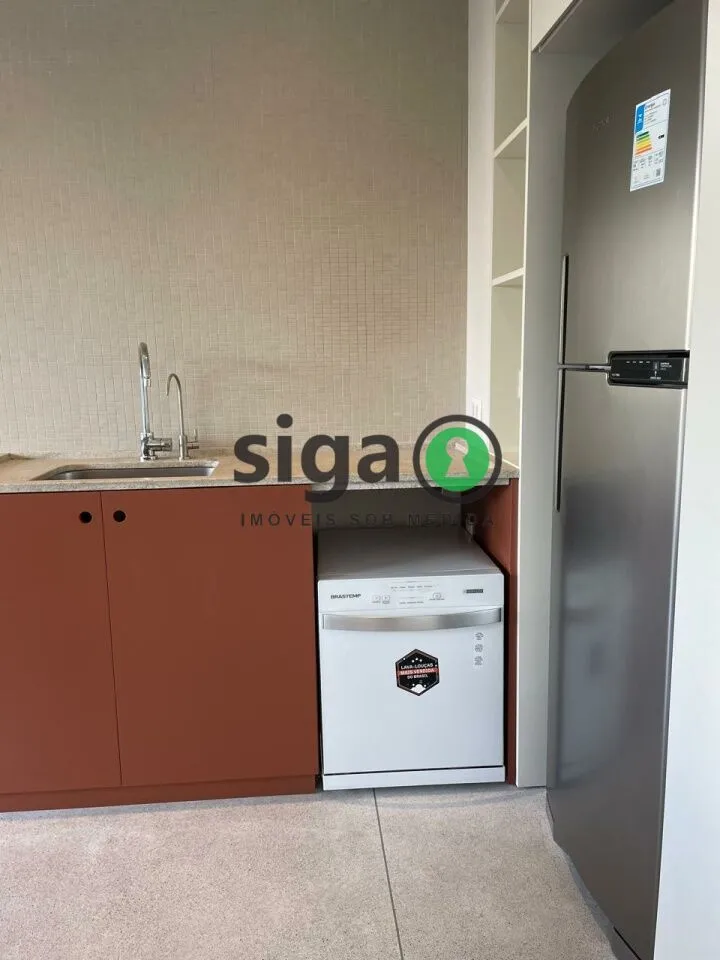 Imagem Apartamento com 1 suite, 1 vaga, Mobiliado na Vila Madalena à Venda