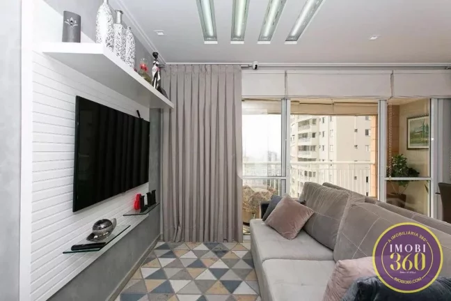 Imagem Apartamento a venda alto padrão no Tatuapé 3 dormitórios suíte 2 vagas mobiliado