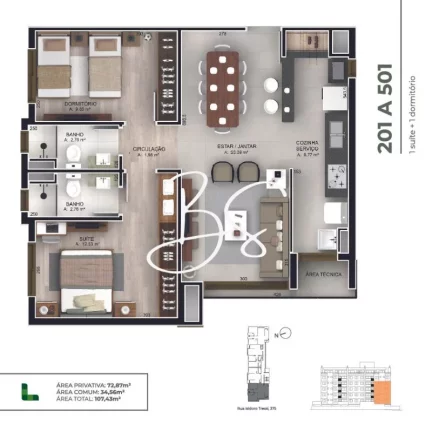 Imagem APARTAMENTO RESIDENCIAL em PORTO ALEGRE - RS, JARDIM BOTÂNICO