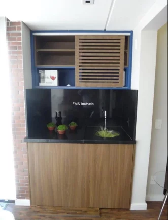 Imagem Apartamento à venda ou locação na Bela Vista: 1 quarto, 1 sala, 1 banheiro, 1 vaga de garagem e 42 m².
