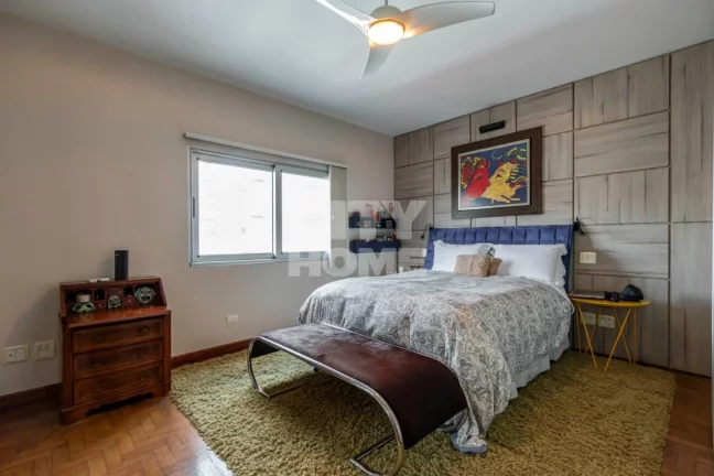 Imagem Ótimo apartamento com 225m² no Jardim Paulista rico em iluminação natural e muito arejado. Livin...