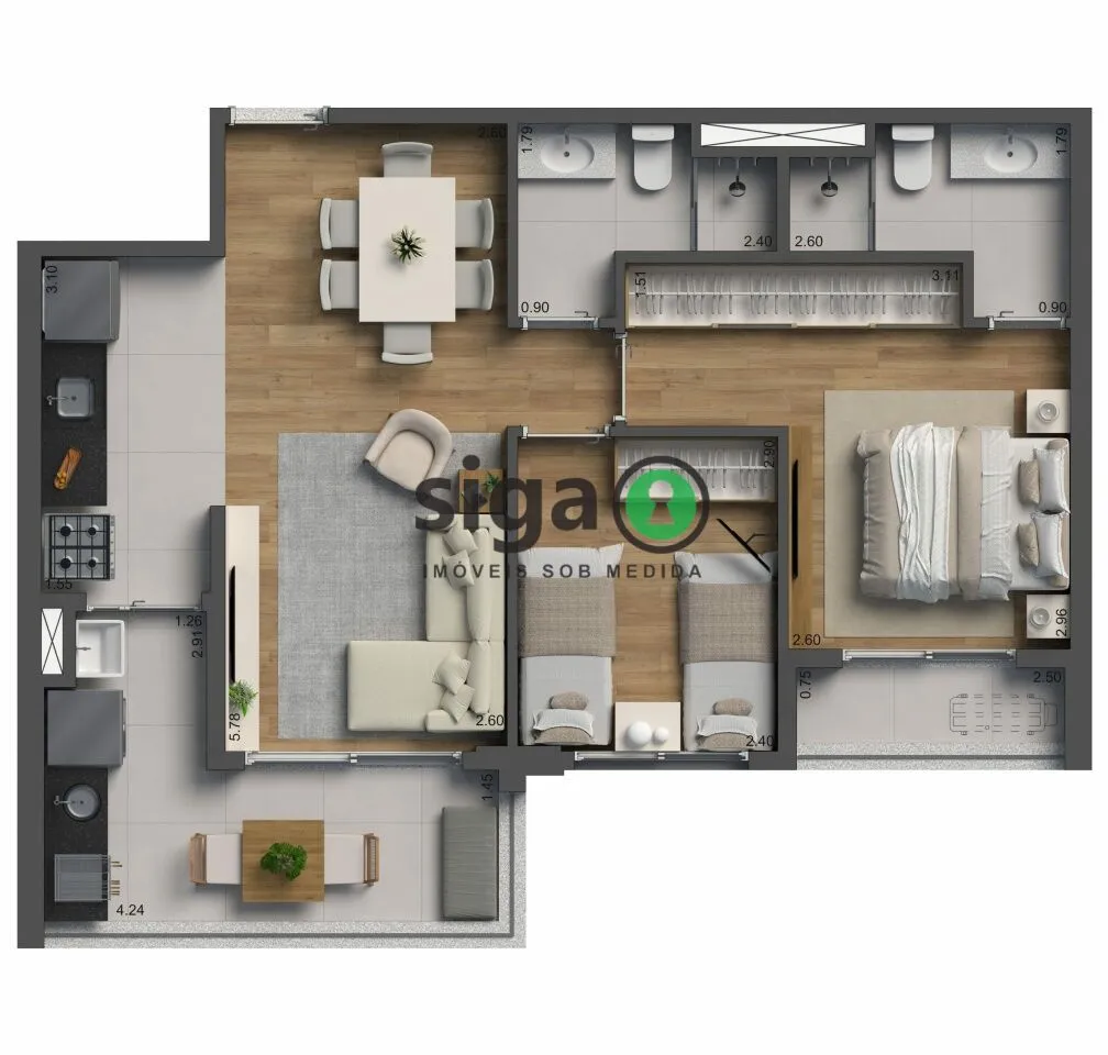 Imagem Apartamento para venda no Alto da Lapa, São Paulo - SP