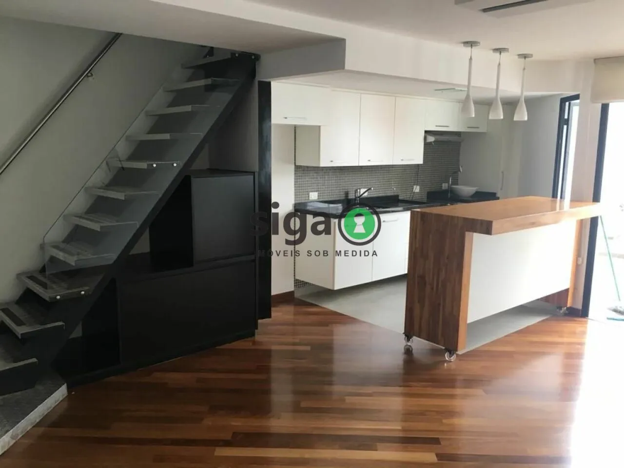 Imagem Duplex Exclusivo em Moema Índios 70m² com vaga de garagem.