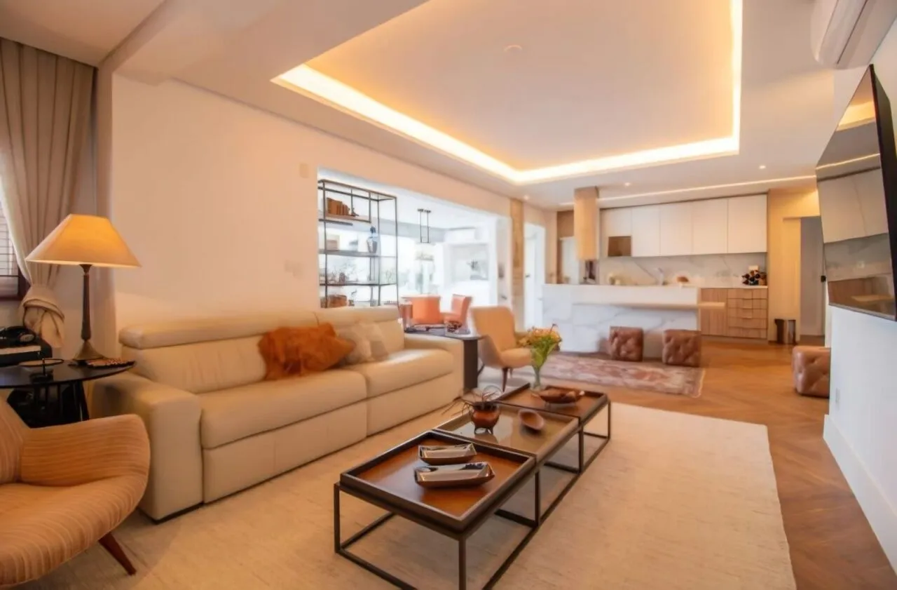 Imagem Apartamento mobiliado à venda no Brooklin com 132m², 2 suítes