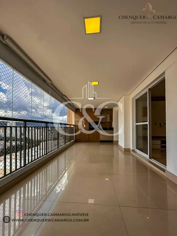 Imagem Apartamento Alto Padrão para Aluguel Alta Vista Jundiaí 166m² 3 Suítes