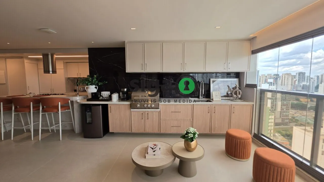 Imagem Cyrela no Brooklin | Apartamento Alto Padrão em Andar Alto com Vista Livre