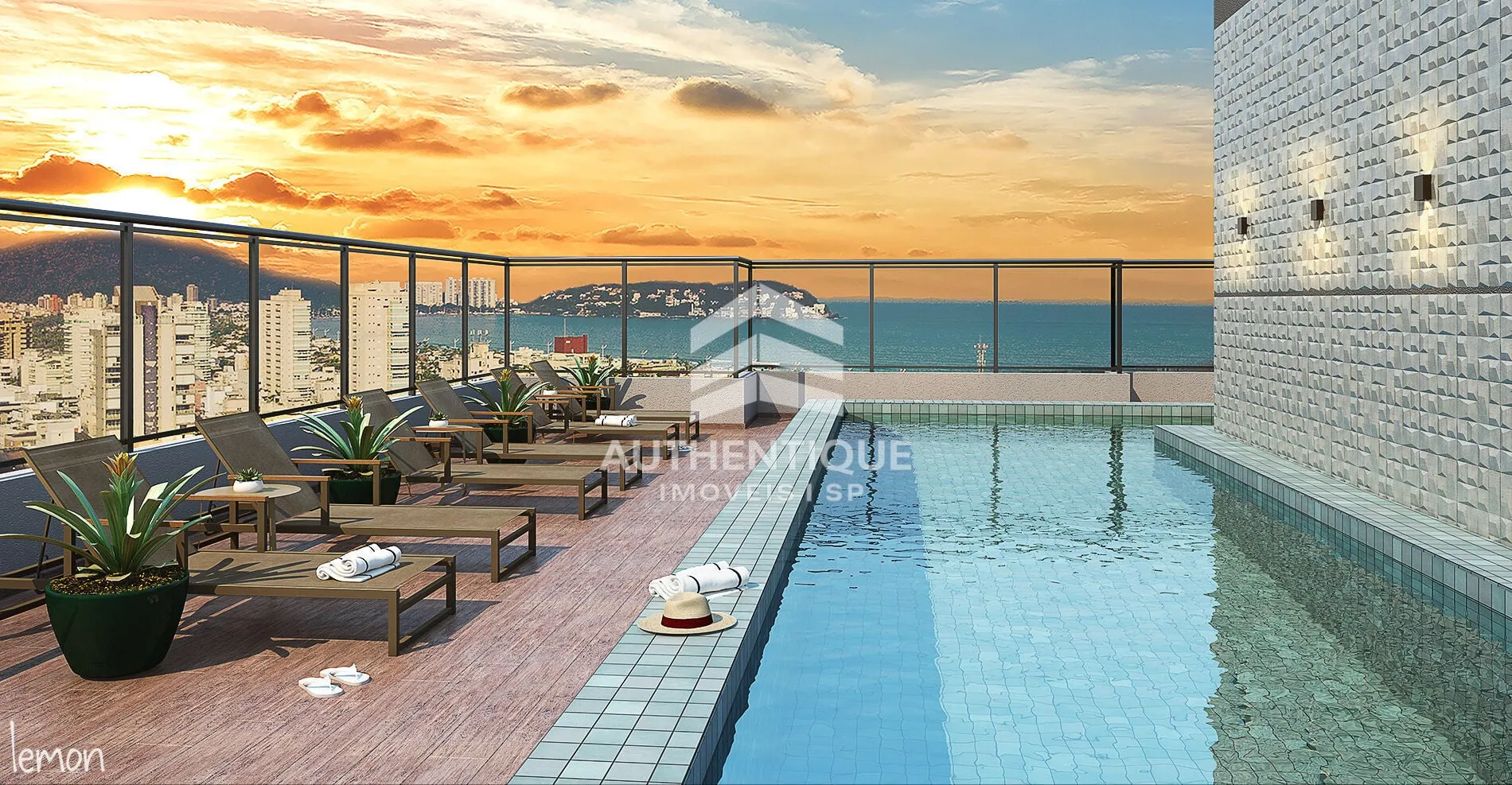 Foto do imóvel ENSEADA 360 GUARUJA - Apartamento à venda em Avenida Odilon da Silva Rodrigues Mestre - Guarujá Central Park - Enseada, Guarujá - SP