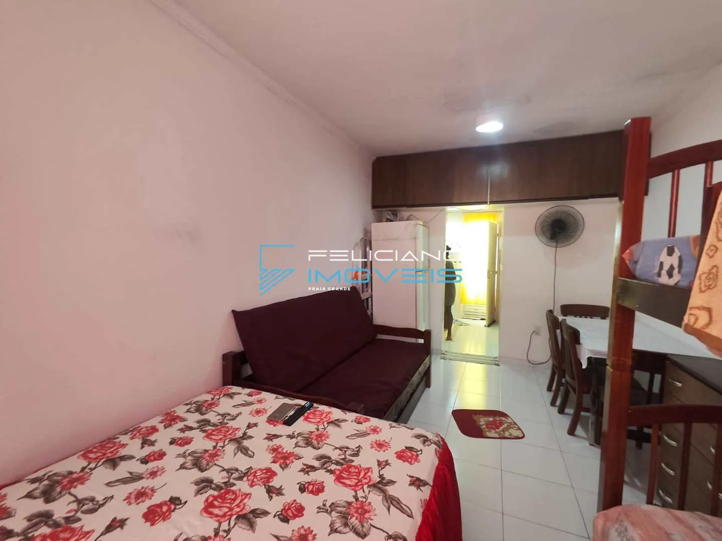 Imagem Kitnet com 1 quarto, Mirim, Praia Grande - R$ 244 mil, Cod: 5218
