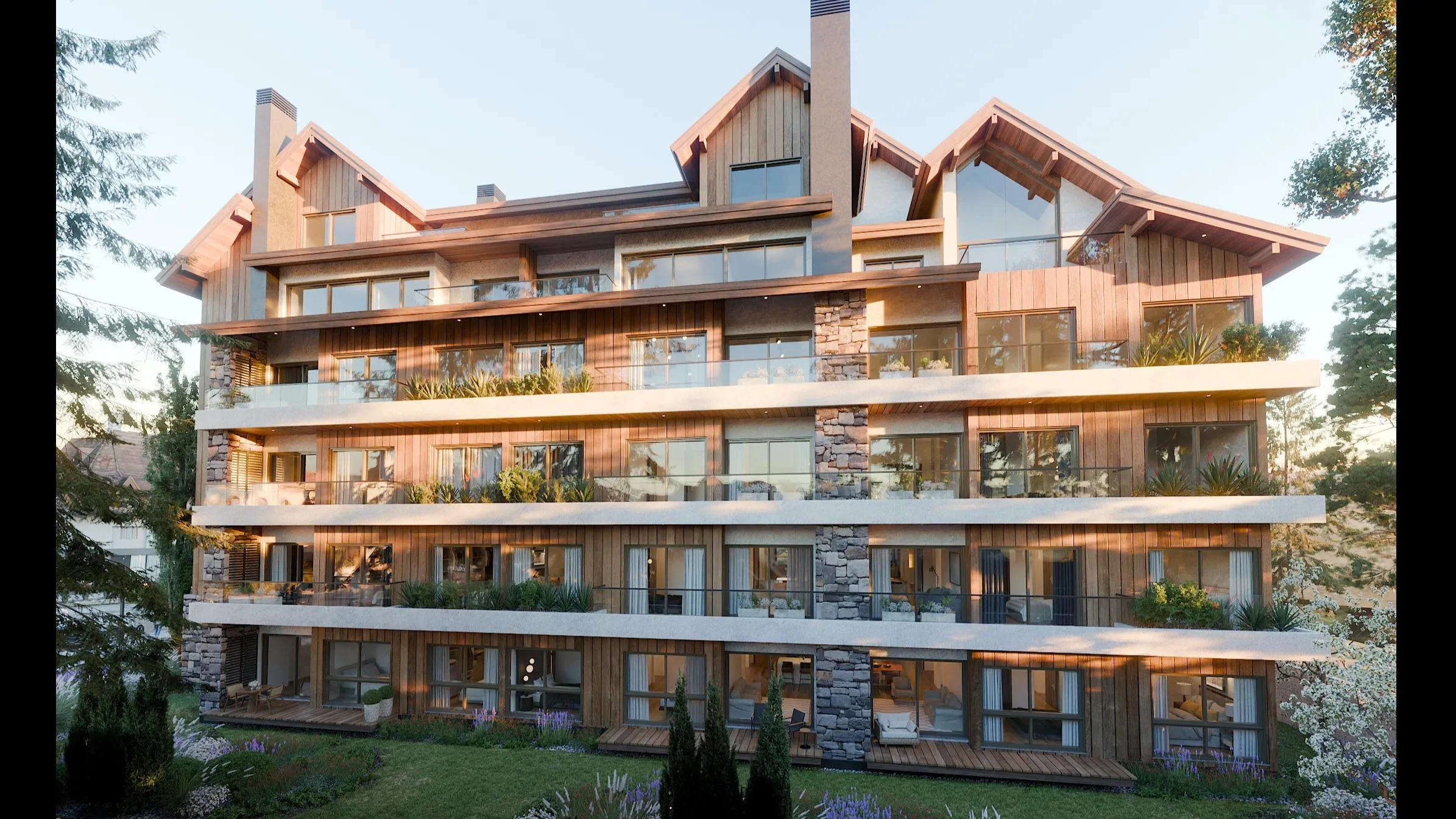 Foto do imóvel Apartamento à venda em Gramado, Planalto, com 2 quartos, 97.43m2