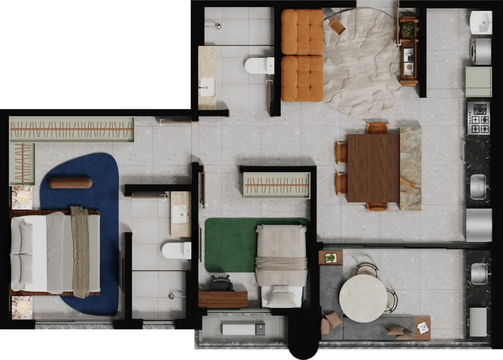 Imagem Apartamento à venda no bairro Setor Oeste - Goiânia/GO