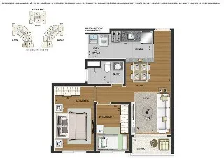 Imagem Apartamento 1 dormitório na Vila Ema São Paulo, apartamento 1 quarto em São Paulo SP, comprar apartamento pronto para morar em Vila Ema São Paulo Sp