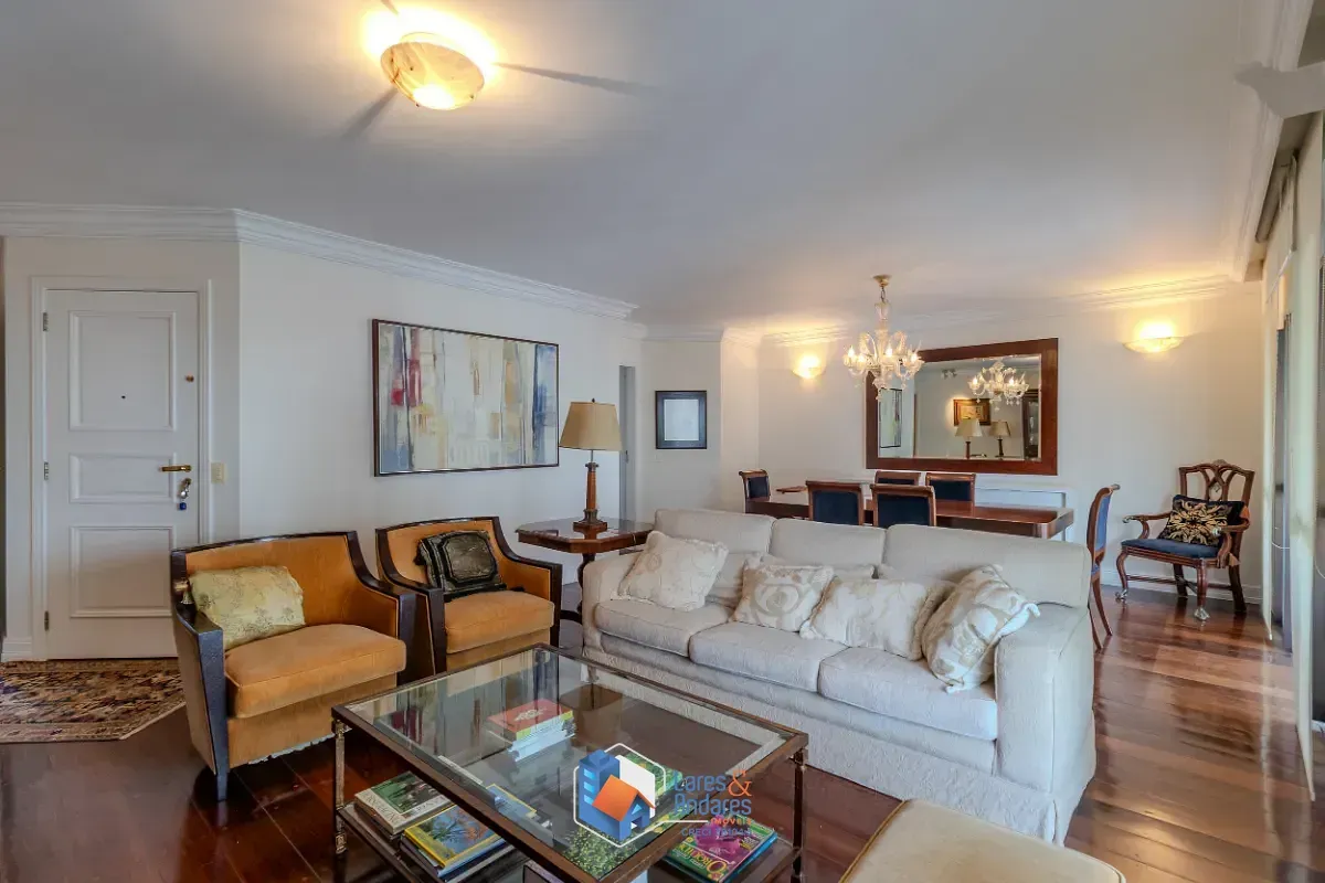 Imagem Apartamento para venda em Campo Belo com 4 quartos, sendo 4 suítes, 178m²