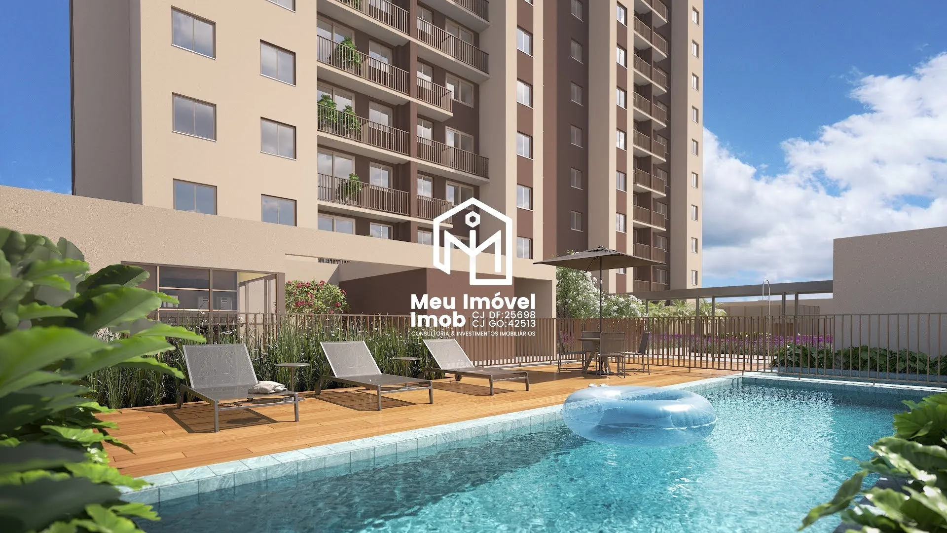 Imagem Residencial Next Taguatinga 3 Quartos 1 Suíte 1 Vaga 67m² Varanda Lazer Completo