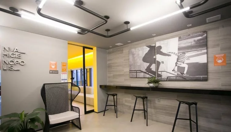 Imagem Flat disponível para venda no Condomínio VN Nova Higienópolis, com 33m² e 1 dormitório