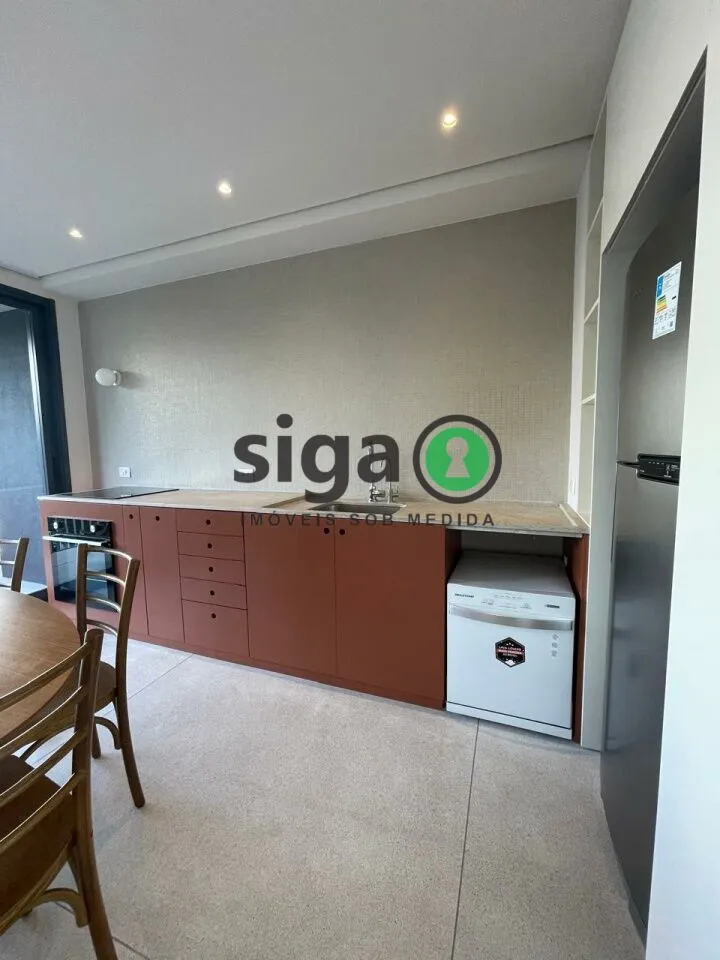 Imagem Apartamento com 1 suite, 1 vaga, Mobiliado na Vila Madalena à Venda