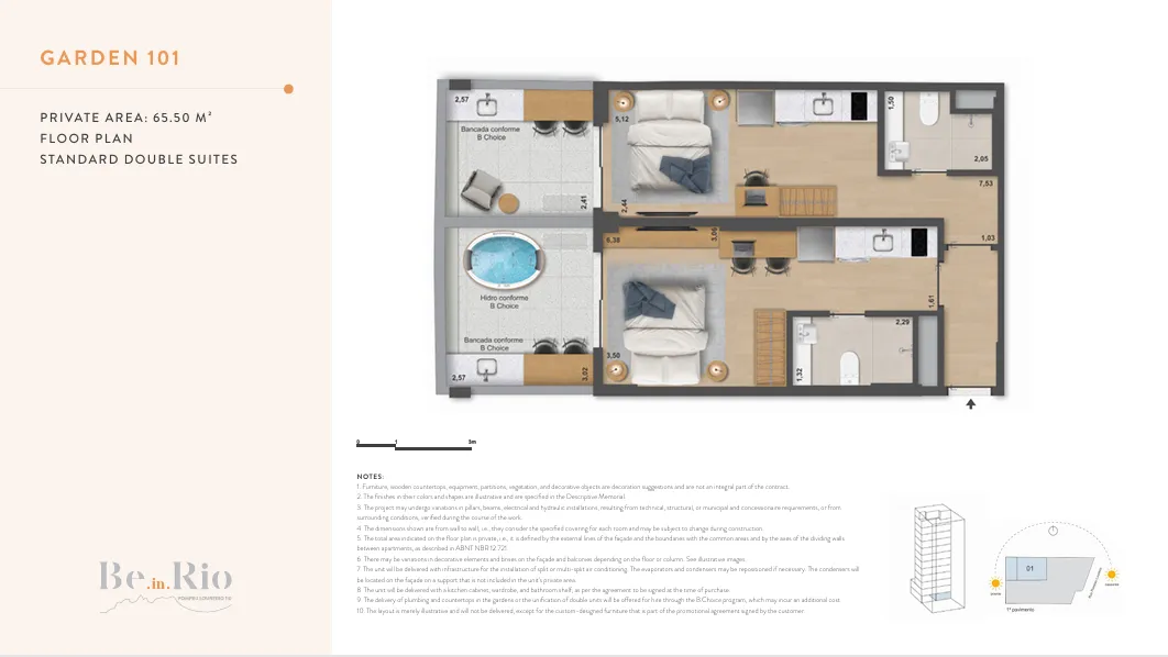 Imagem Be in Rio Pompeu Loureiro | Copacabana | Studios e Double Suites