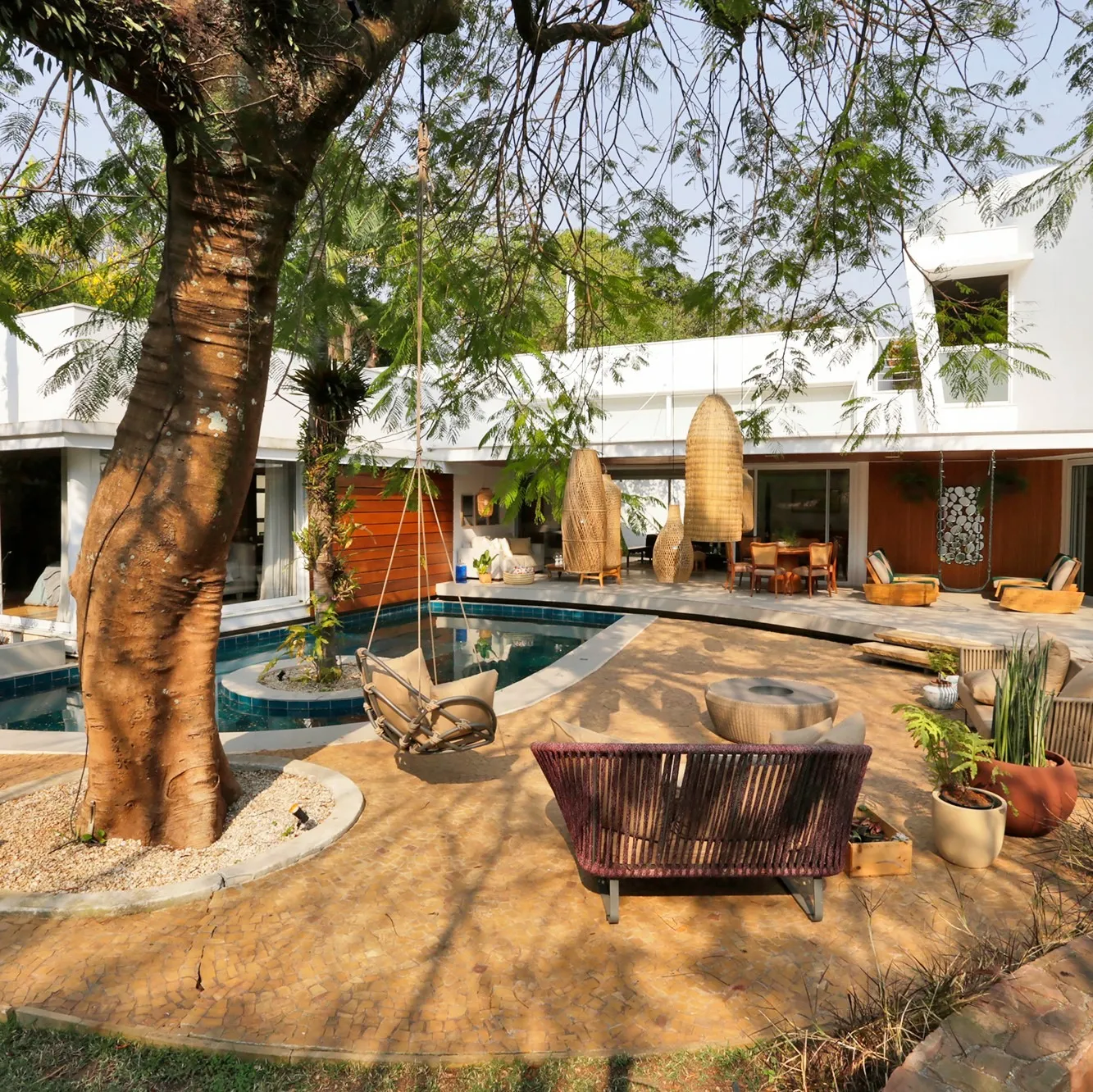 Imagem Casa 4 Suites Alto de Pinheiros premiada na Bienal de Arquitetura Linda