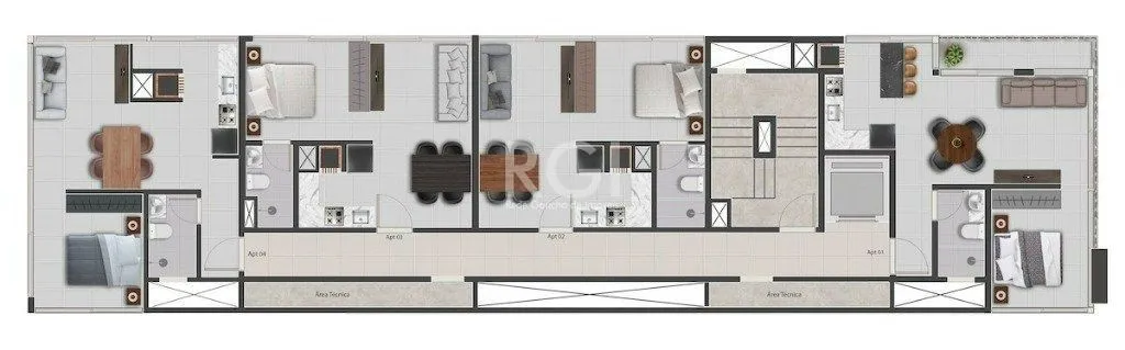 Imagem Lançamento Stúdio residencial em Torres