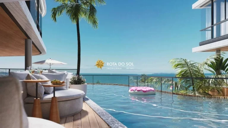 Imagem Villa Coqueiros Apartamento 4 suítes Home Club Praia Canto Grande Bombinhas SC