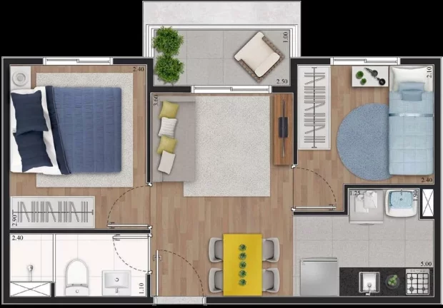 Imagem Apartamento à venda no bairro Vila Santa Catarina - São Paulo/SP