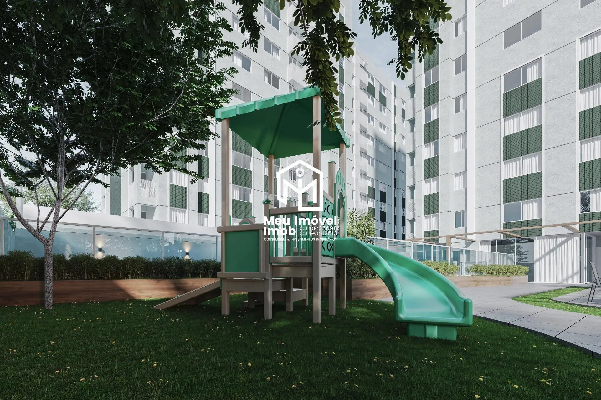 Imagem Apartamento 2 Qtos 1 Suíte 1 Vaga Res Portal do Parque II
