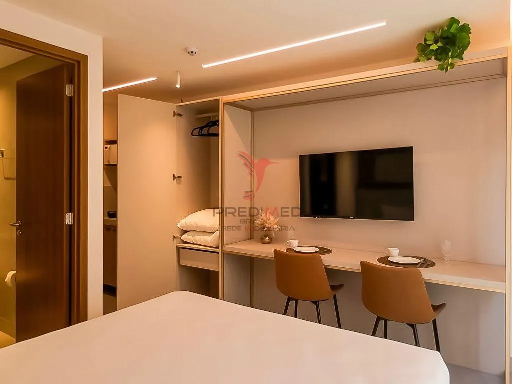 Imagem Flat Mobilado e decorado. Pé na Areia Jardim Oceania/Bessa