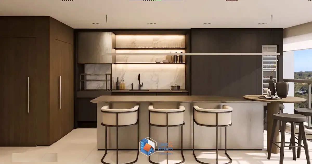 Imagem Apartamento para venda em Chácara Santo Antônio (Zona Sul) com 3 quartos, sendo 3 suítes, 164m²