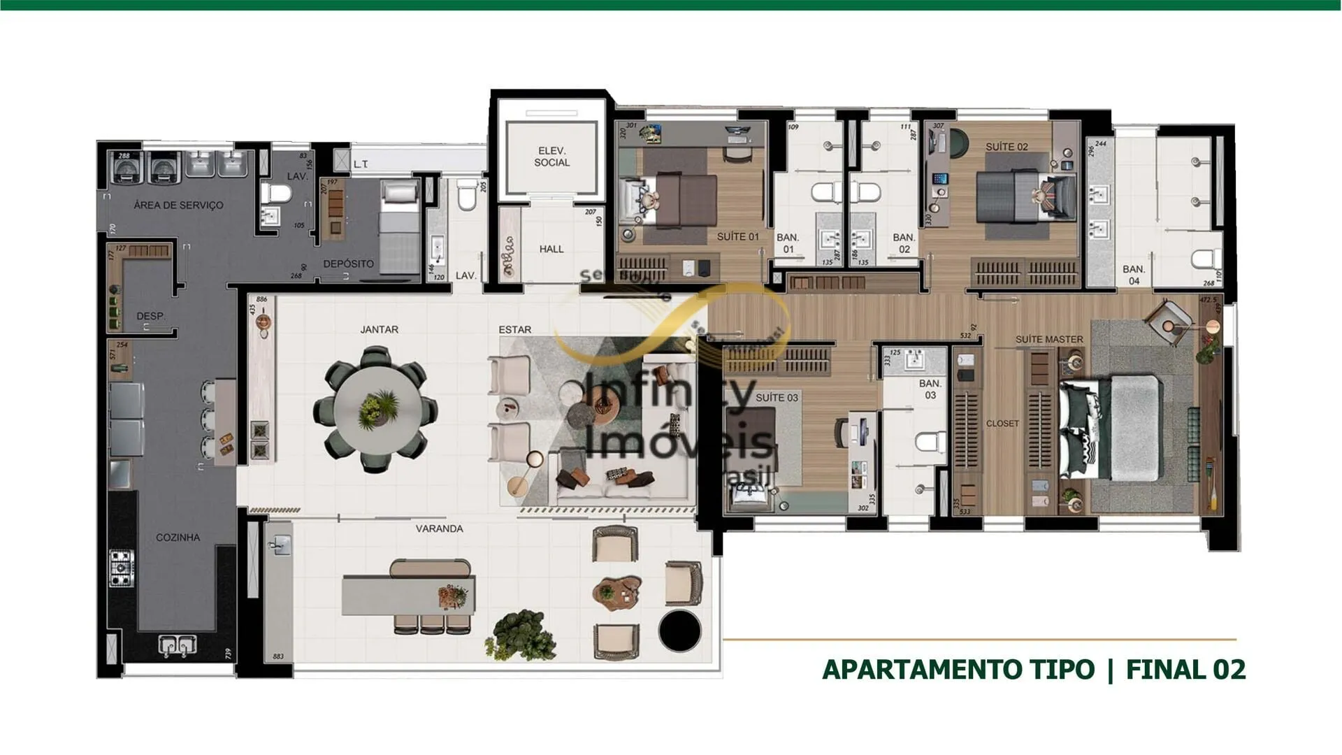 Imagem Apartamento à venda no bairro Vila da Serra - Nova Lima/MG