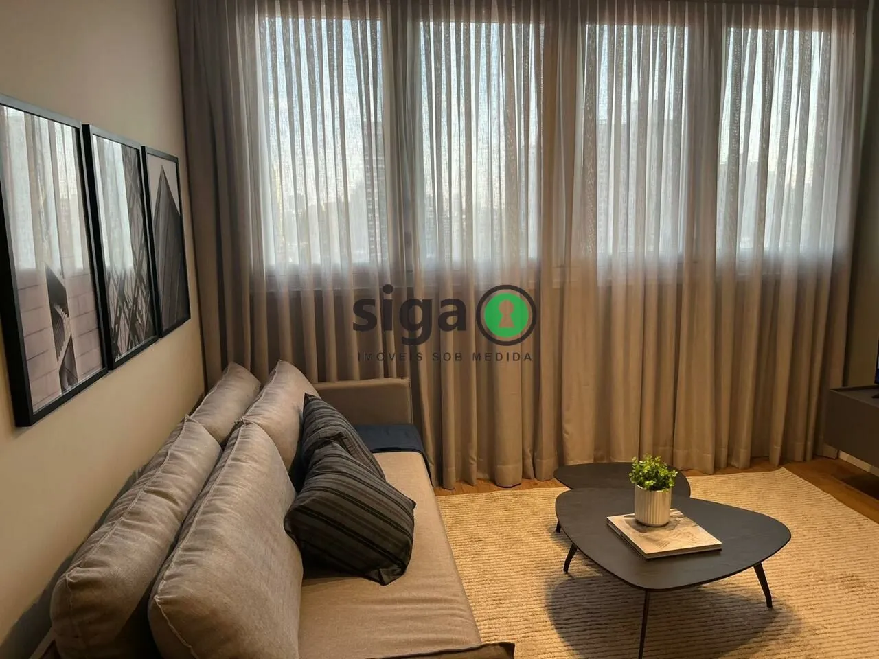Imagem Apartamento á venda 38m² com vaga todo mobiliado localizado na Chácara Santo Antônio, São Paulo