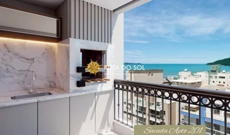 Imagem Via del Mare Apartamento novo à venda 2 suítes Praia de Canto Grande Bombinhas SC