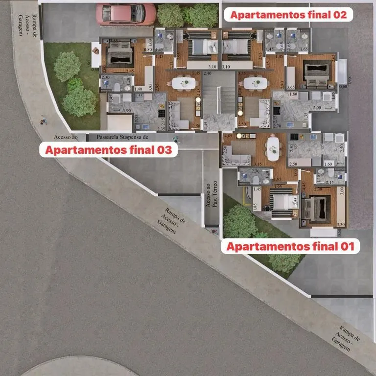 Imagem Apartamento a venda no bairro jardim Bandeirantes em Poços de Caldas - MG