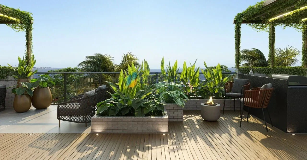 Imagem Flat -24.96 m² - Cabo Branco, João Pessoa/PB