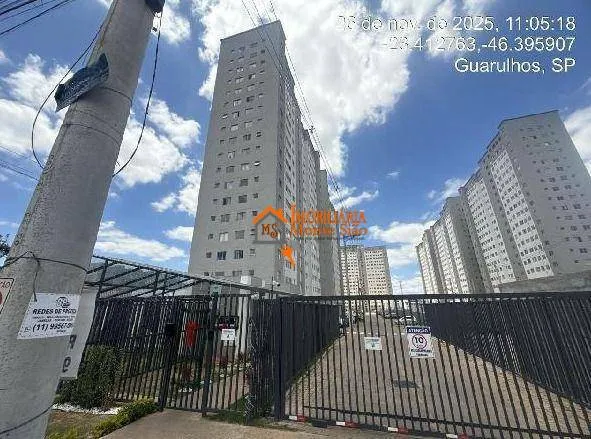 Imagem Apartamento com 2 dormitórios à venda, 44 m² por R$ 129.948,90 - Vila Nova Bonsucesso - Guarulhos/SP