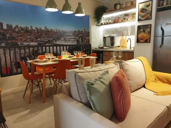 Imagem Ipiranga | 2 Dormitórios | 37m² | Amplo Lazer | 5 Minutos a pé até o metrô Sacomã