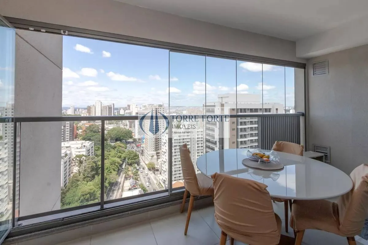 Imagem Apartamento 43 m² 1 dormitório sendo 1 suíte 1 vaga de garagem, Sto. Amaro