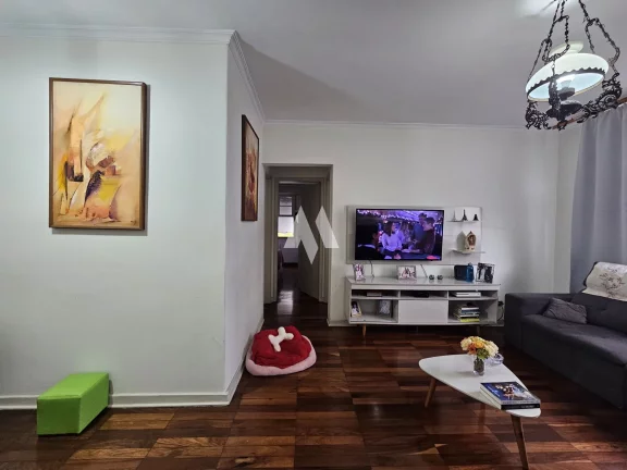 Imagem Apartamento 104m² com 2 dormitórios e garagem fechada à venda no Boqueirão - Santos/SP