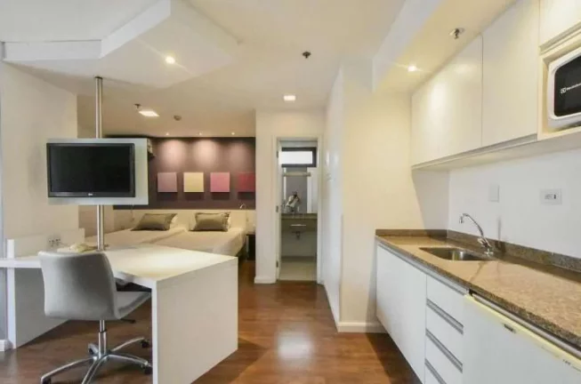 Imagem Flat disponível para venda no Mercure São Paulo Paraíso Hotel, com 33m², 1 dormitório e 1 vaga de garagem