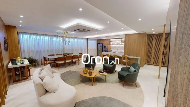 Imagem Apartamento com 3 dormitórios à venda, 227 m² por R$ 1.800.000,00 - Setor Marista - Goiânia/GO