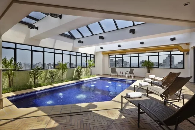 Imagem Flat disponível para venda no Transamérica Classic Higienópolis, com 40m², 1 dormitório e 1 vaga